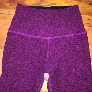 Beyond Yoga Spacedye Purple High Waist Size M!